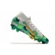 Mbappe Nike Scarpa Mercurial Superfly 7 Elite SE FG -Grigio Oro Verde