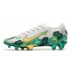 Nike Mercurial Vapor XIII 360 Elite FG Scarpa Mbappe Gris Verde Oro