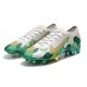 Nike Mercurial Vapor XIII 360 Elite FG Scarpa Mbappe Gris Verde Oro