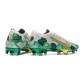 Nike Mercurial Vapor XIII 360 Elite FG Scarpa Mbappe Gris Verde Oro