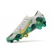 Nike Mercurial Vapor XIII 360 Elite FG Scarpa Mbappe Gris Verde Oro