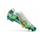 Nike Mercurial Vapor XIII 360 Elite FG Scarpa Mbappe Gris Verde Oro