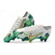 Nike Mercurial Vapor XIII 360 Elite FG Scarpa Mbappe Gris Verde Oro