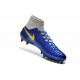 Nike 2015 Scarpini da Calcio Terreni Duri Magista Obra FG ACC Blu Giallo Grigio