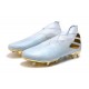 Scarpa Nuovo adidas Nemeziz 19+ FG Acqua Bold/ Oro Metallico/ Bianco