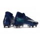 Nike Mercurial Superfly VII Elite SG PRO Anti-Clog Blu Void Volt Bianco