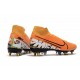 Nike Mercurial Superfly VII Elite SG PRO Anti-Clog Arancione Bianco