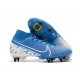 Nike Mercurial Superfly VII Elite SG PRO Anti-Clog Blu Bianco