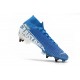 Nike Mercurial Superfly VII Elite SG PRO Anti-Clog Blu Bianco