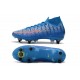 Nike Mercurial Superfly VII Elite SG PRO Anti-Clog Blu Rosso