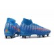 Nike Mercurial Superfly VII Elite SG PRO Anti-Clog Blu Rosso