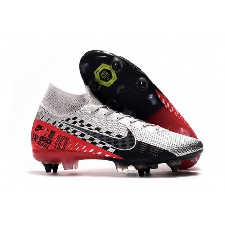 Nike Mercurial Superfly 7 Elite SG PRO Neymar Cromo Nero Rosso Platino