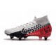 Nike Mercurial Superfly 7 Elite SG PRO Neymar Cromo Nero Rosso Platino