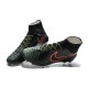 Nike 2015 Scarpini da Calcio Terreni Duri Magista Obra FG ACC Nero Verde Rosso