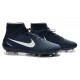 Nike 2015 Scarpini da Calcio Terreni Duri Magista Obra FG ACC Blu Scuro Bianco