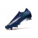 Nike Mercurial Vapor 13 Elite SG PRO Anti-Clog Blu Void Volt Bianco