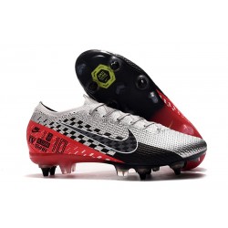 Nike Mercurial Vapor 13 Elite SG PRO Anti-Clog Neymar Cromo Nero Rosso Orbita Platino