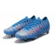 Nike Mercurial Vapor 13 Elite SG PRO Anti-Clog Blu Rosso