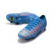 Nike Mercurial Vapor 13 Elite SG PRO Anti-Clog Blu Rosso