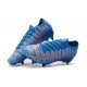 Nike Mercurial Vapor 13 Elite SG PRO Anti-Clog Blu Rosso