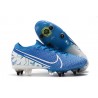 Nike Mercurial Vapor 13 Elite SG PRO Anti-Clog New Lights Blu Bianco