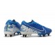 Nike Mercurial Vapor 13 Elite SG PRO Anti-Clog New Lights Blu Bianco