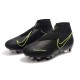 Nike Phantom Vision Elite Dynamic Fit Anti-Clog SG-PRO Nero Volt