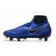 Nike Phantom Vision Elite Dynamic Fit Anti-Clog SG-PRO Bianco Nero Blu Racer