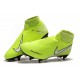 Nike Phantom Vision Elite Dynamic Fit Anti-Clog SG-PRO Volt Bianco