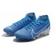 Nike Mercurial Superfly 7 Elite AG-PRO New Lights Blu Bianco