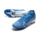 Nike Mercurial Superfly 7 Elite AG-PRO New Lights Blu Bianco