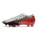 Scarpa Nike Mercurial Vapor XIII Elite AG-PRO Neymar Cromo Nero Rosso Orbita Platino