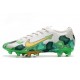 Scarpa Nike Mercurial Vapor XIII Elite AG-PRO Mbappe Bianco Verde Oro