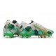 Scarpa Nike Mercurial Vapor XIII Elite AG-PRO Mbappe Bianco Verde Oro