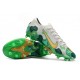 Scarpa Nike Mercurial Vapor XIII Elite AG-PRO Mbappe Bianco Verde Oro