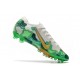 Scarpa Nike Mercurial Vapor XIII Elite AG-PRO Mbappe Bianco Verde Oro