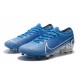 Scarpa Nike Mercurial Vapor XIII Elite AG-PRO New Lights Blu Bianco