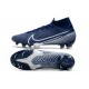 Nike Scarpa Mercurial Superfly 7 Elite SE FG -Blu Bianco