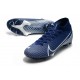 Nike Scarpa Mercurial Superfly 7 Elite SE FG -Blu Bianco