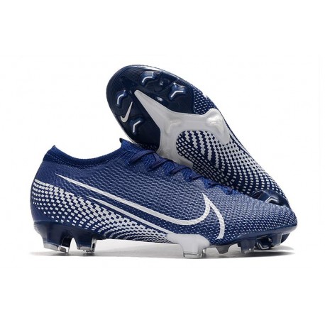 Nike Mercurial Vapor 13 Elite FG ACC Blu Bianco