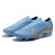 Nike Mercurial Vapor 13 Elite FG ACC Blu Oro