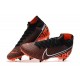 Nike Mercurial Superfly VII Elite SG PRO Anti-Clog Nero Bianco Cremisi Hyper