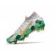 Nike Mercurial Superfly 7 Elite SG PRO Anti-Clog Mbappe Grigio Verde Oro