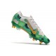 Nike Mercurial Vapor 13 Elite SG PRO Anti-Clog Mbappe Grigio Verde Oro