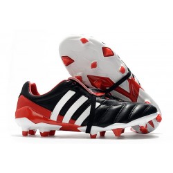 Scarpe da Calcio Adidas Predator Mania FG Nero Bianco Rosso