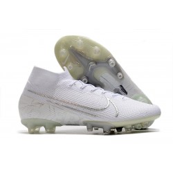 Nike Mercurial Superfly 7 Elite AG-PRO Scarpe da Calcio Bianco