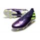 Scarpa Nuovo adidas Nemeziz 19+ FG Viola Giallo