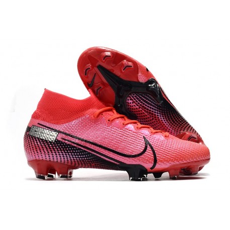 Nike Scarpa Mercurial Superfly 7 Elite SE FG -Cremisi Laser Nero