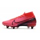 Nike Mercurial Superfly VII Elite SG PRO Anti-Clog Cremisi Laser Nero