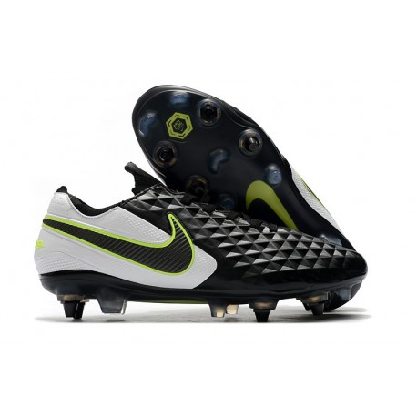 Scarpe da calcio Nike Tiempo Legend VIII Elite ACC SG- Nero Bianco